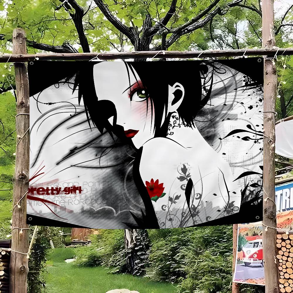 Commercial Printing Companies Usa - Bandeira Publicitária Comercial de Anime Nana