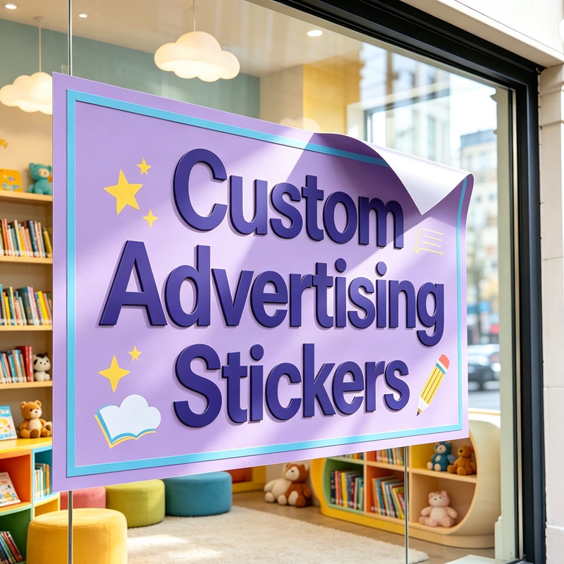 Commercial Wall Printing - Adesivos Personalizados de Qualquer Medida para