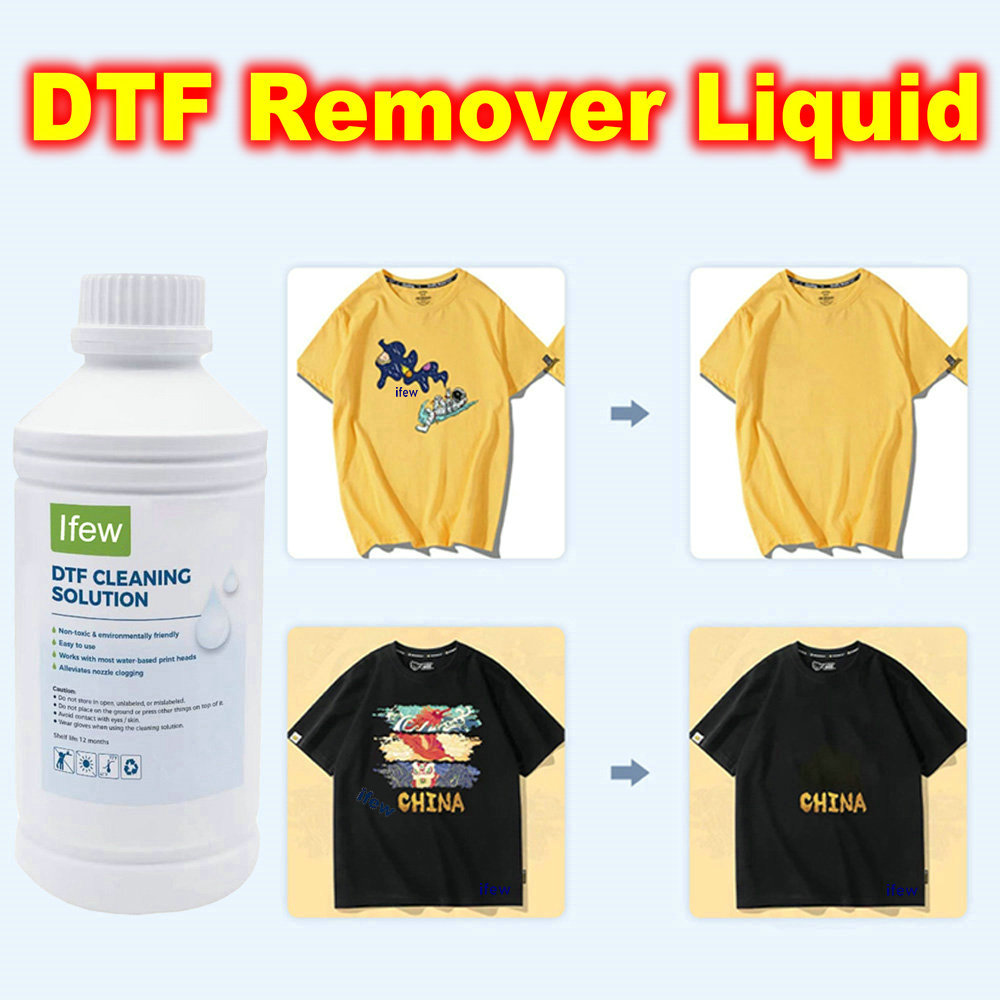 Commercial Vinyl Printing - Removedor DTF para Roupas e Tecidos,