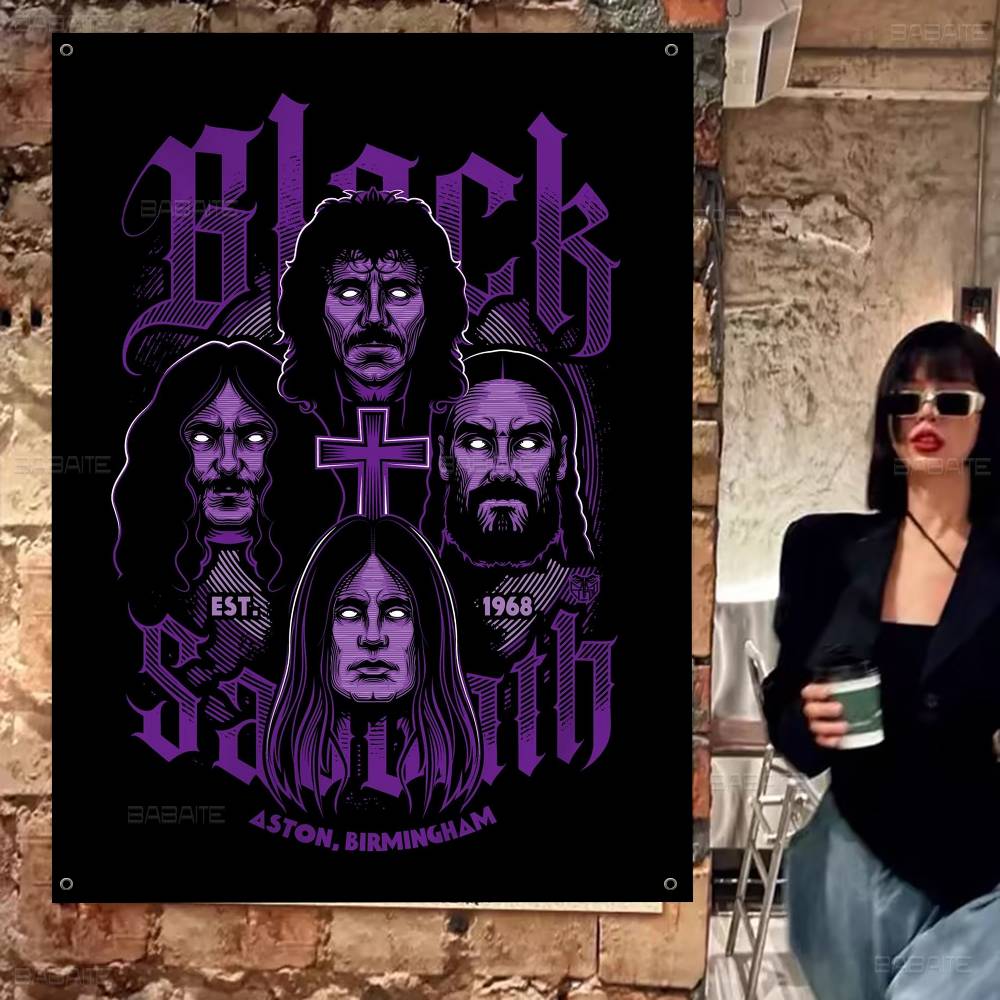 Black Sabbath Heavy Metal Impr - Commercial Printing Companies Usa avaliação e preço