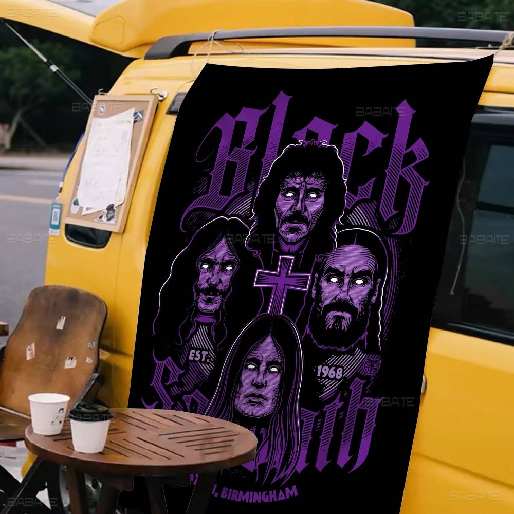 Black Sabbath Heavy Metal Impr - Commercial Printing Companies Usa avaliação e preço