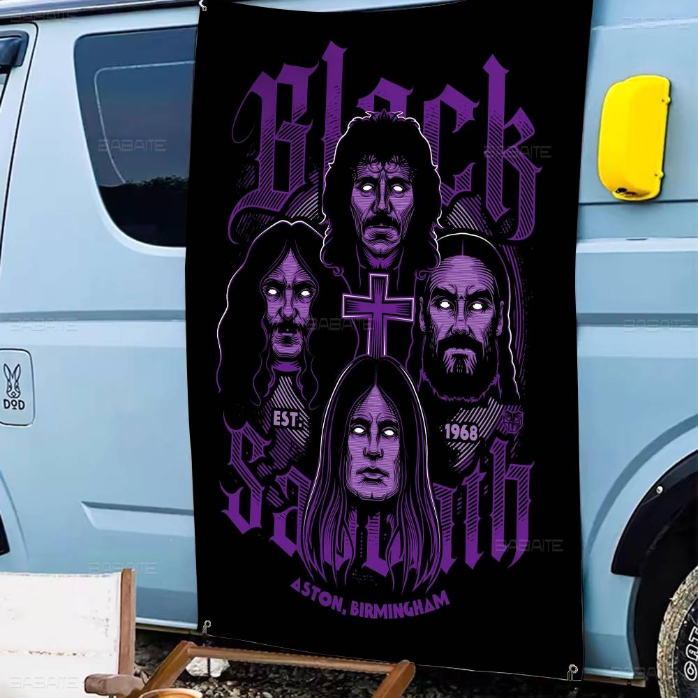Black Sabbath Heavy Metal Impr - Commercial Printing Companies Usa avaliação e preço
