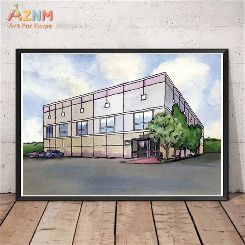 AZNM Arte de Parede em Tela co - Commercial Wall Printing avaliação e preço