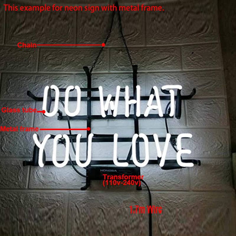 Letreiro Neon de Vidro Real pa - Commercial Wall Printing avaliação e preço