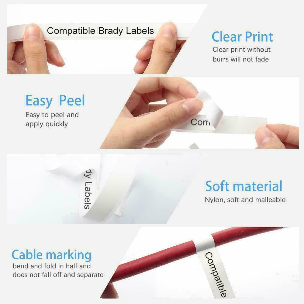 1-10pk compatível para brady B - Commercial Vinyl Printing avaliação e preço