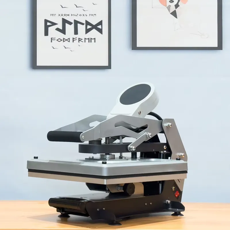Máquina de Prensa Térmica Semi - Heat Press Machine avaliação e preço