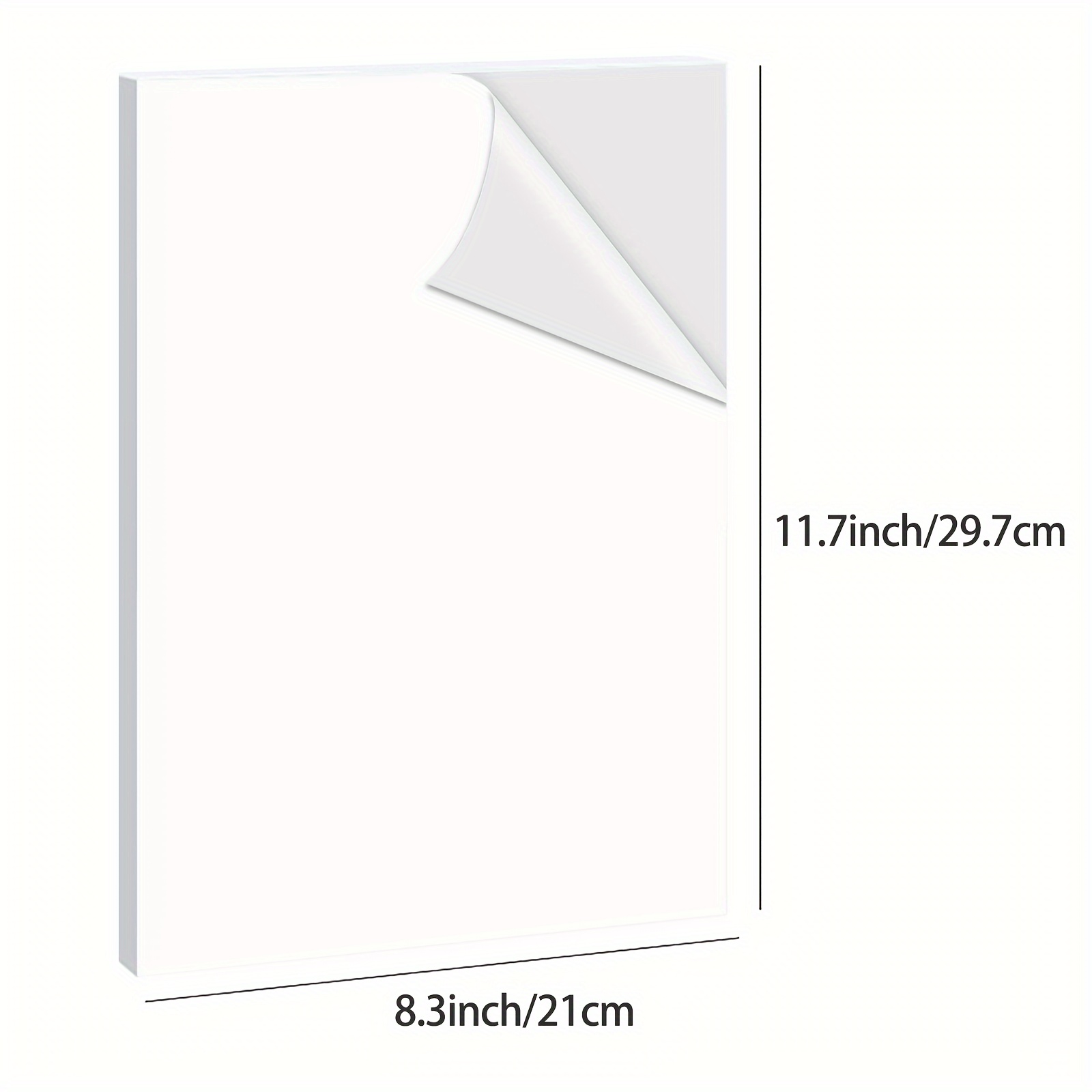 A4 10 folhas de papel adesivo  - Commercial Vinyl Printing avaliação e preço