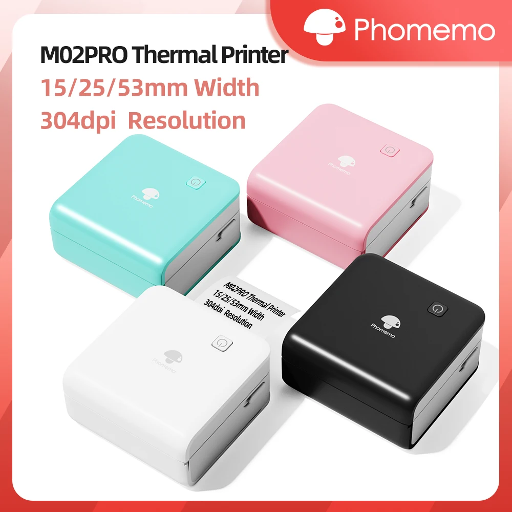 Phomemo m02pro mini impressora - Commercial Photo Printer avaliação e preço