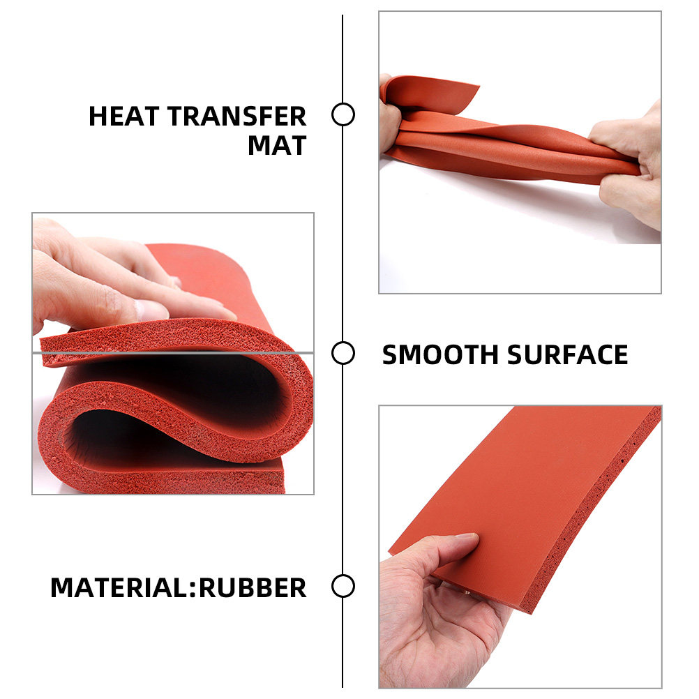 3 Peças de Tapete de Borracha  - Heat Press Machine avaliação e preço