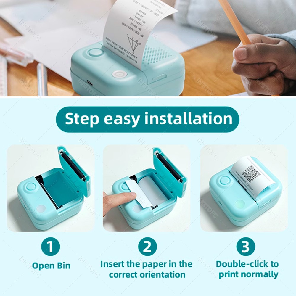 57mm mini impressora de bolso  - Commercial Photo Printer avaliação e preço