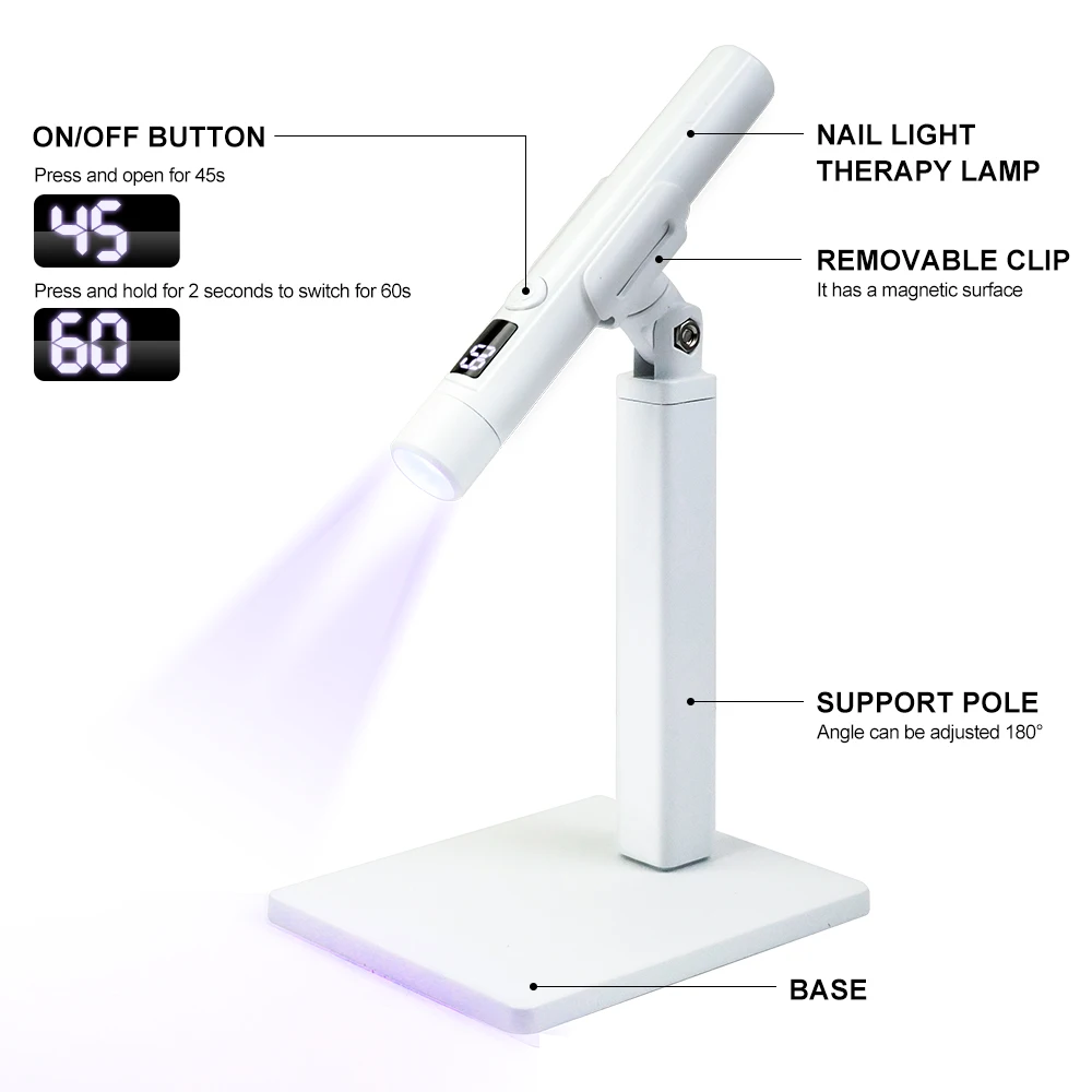 Mini unha arte uv luz led reca - Uv Led Lamp Printer avaliação e preço