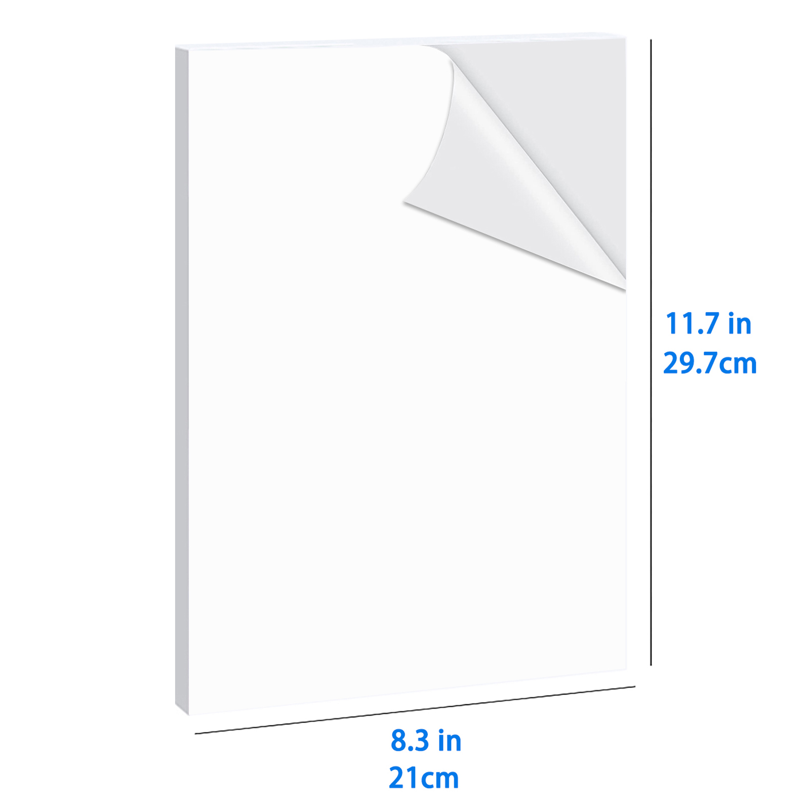 40 folhas de papel adesivo de  - Commercial Vinyl Printing avaliação e preço