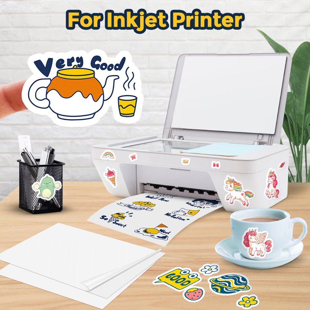 20/50 folhas de papel adesivo  - Commercial Vinyl Printing avaliação e preço